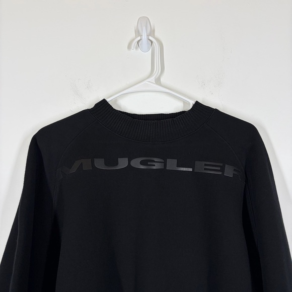 Mugler x SSENSE Cropped Sweatshirt Size 42 or US 10 - Picture 3 of 10
